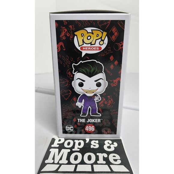 Funko Pop! DC Harley Quinn: The Joker 496 Vinyl Figure Brand New - Picture 5 of 7